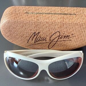 Maui Jim Cream Sunglasses